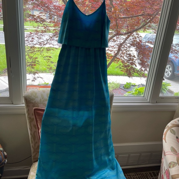 Francesca’s Maxi Dress Sz S - Picture 6 of 7